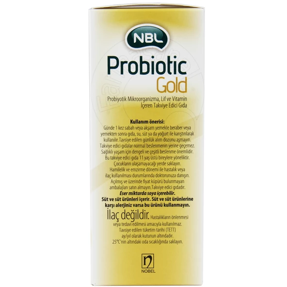 Nbl Probiotic Gold 20 Saşe - 4