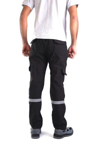 ESER - Softshell Pantolon - Siyah - 2