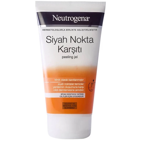 Neutrogena Siyah Nokta Karşıtı Peeling Jel 150 ml