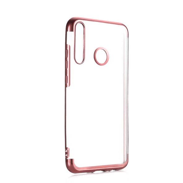 Huawei P40 Lite E Kılıf Zore Dört Köşeli Lazer Silikon Kılıf - 6