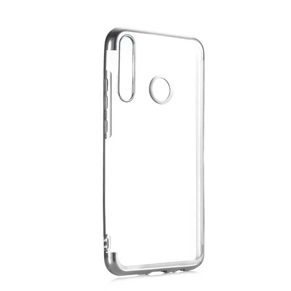 Huawei P40 Lite E Kılıf Zore Dört Köşeli Lazer Silikon Kılıf - 7