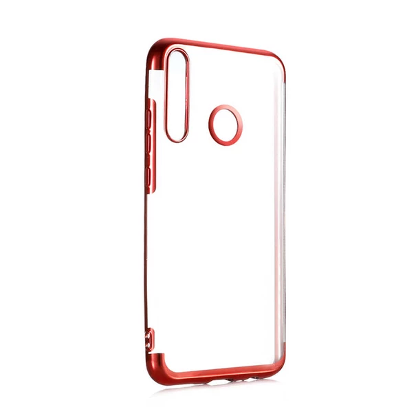 Huawei P40 Lite E Kılıf Zore Dört Köşeli Lazer Silikon Kılıf - 4
