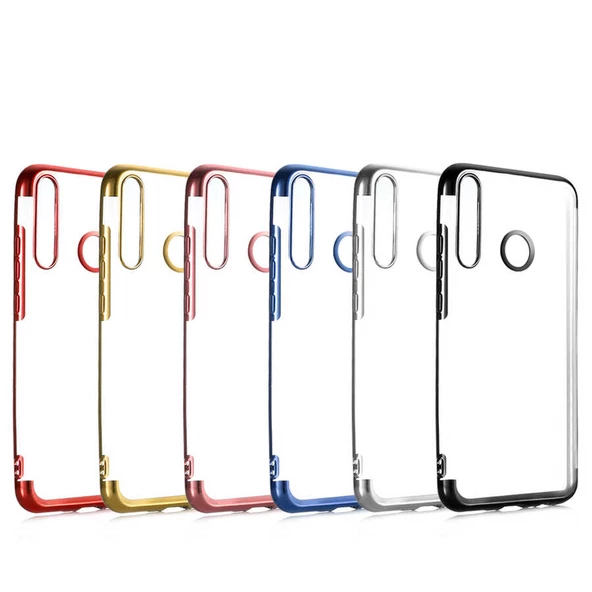 Alcatel 1S 2020 Kılıf Zore Dört Köşeli Lazer Silikon Kılıf - 8