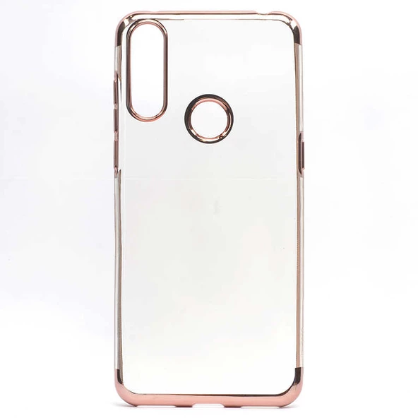 Alcatel 3X 2019 Kılıf Zore Dört Köşeli Lazer Silikon Kılıf - 12
