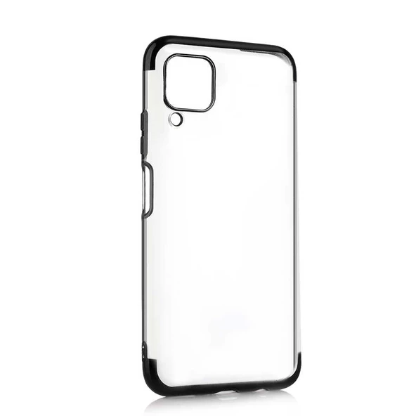 Huawei P40 Lite Kılıf Zore Dört Köşeli Lazer Silikon Kılıf - Resim 2