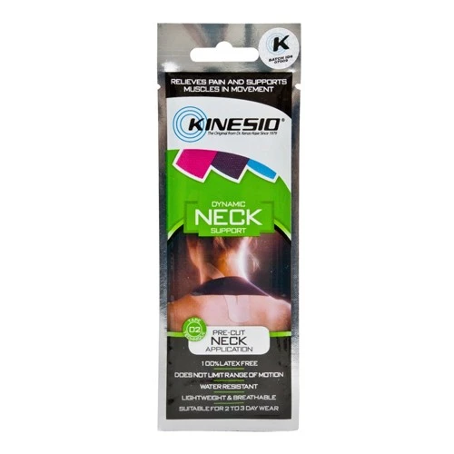 Kinesio Pre-cut Neck Application