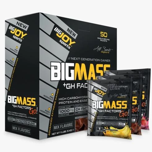 Bigjoy Sports Big Mass +GH Factors Go 5000 Gr 50 Saşe Mix