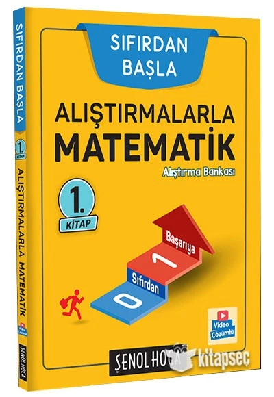 Sıfırdan Başla Alıştırmalarla Matematik 1. Kitap Şenol Hoca Yayınları