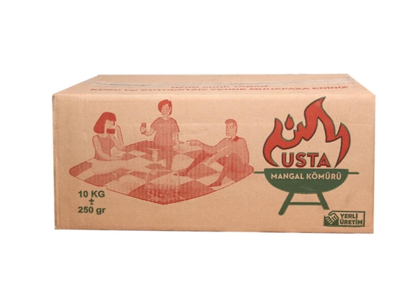 10 kg pres briket mangal kömürü hediyeli ürün - 2