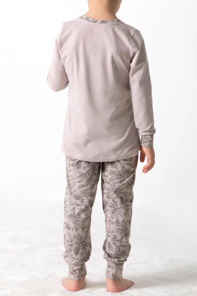 DoReMi Pink Lover Kız Çocuk Pijama Takımı - 5