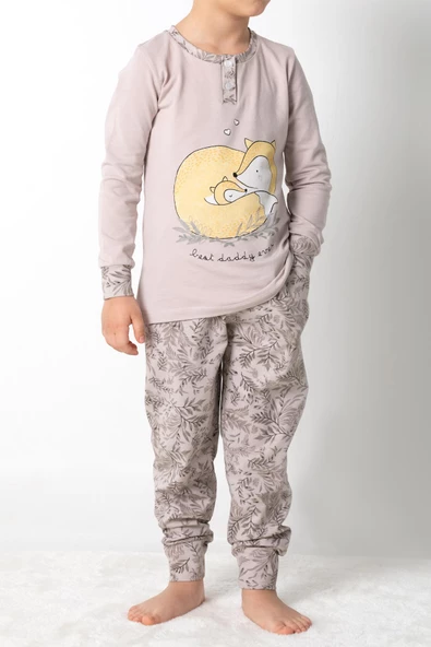 DoReMi Pink Lover Kız Çocuk Pijama Takımı - 2