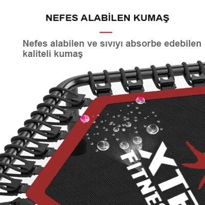 XTR Fitness Tutunmalı Trambolin 106 cm - 6