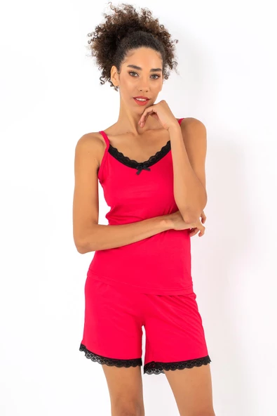 Phevos Şortlu Pijama Takımı-104 - Resim 3