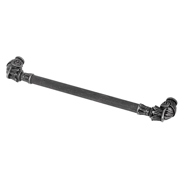 Alyans 224 mm Eskitme Antik Gümüş Rustik Metal (4 ADET) Mobilya Mutfak Dolap Kulpu Kulbu Kulpları - Resim 3