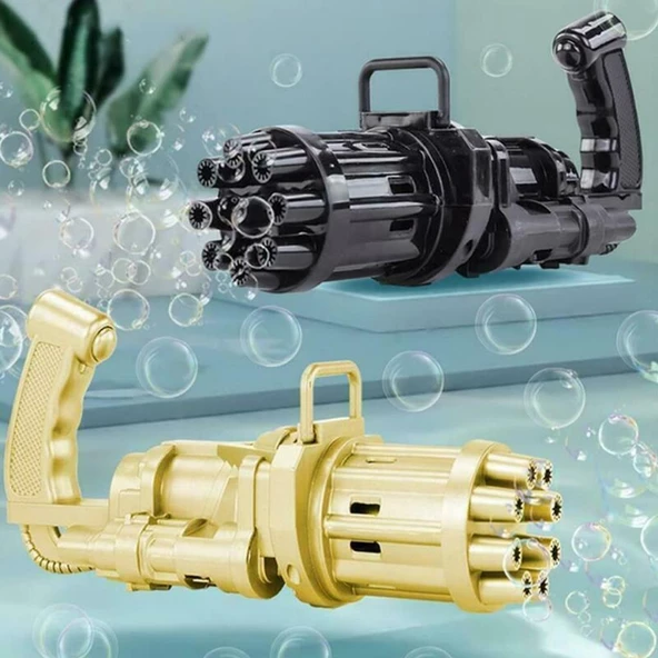 Birlik Oyuncak Küçük Minigun Baloncuk Atan Oyuncak LY007 - 6