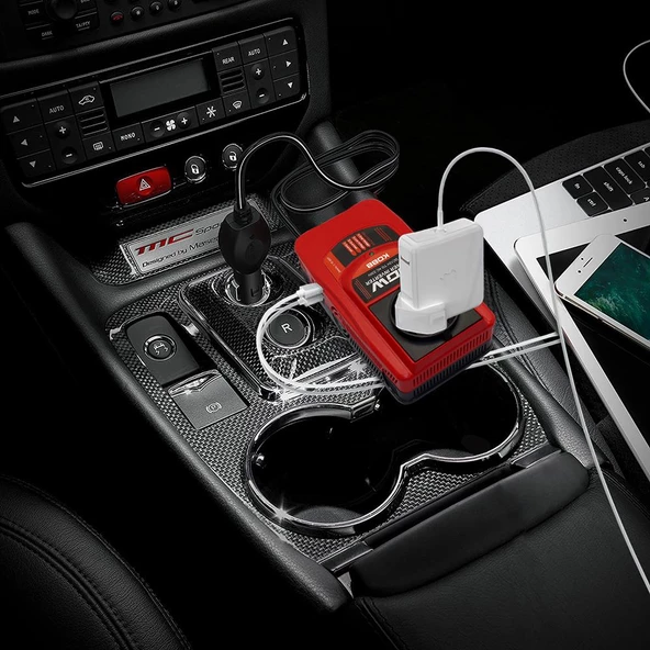 KOBB KBN150 12V/220V 150Watt Modifiye Sinüs Dönüştürücü İnvertör - 11