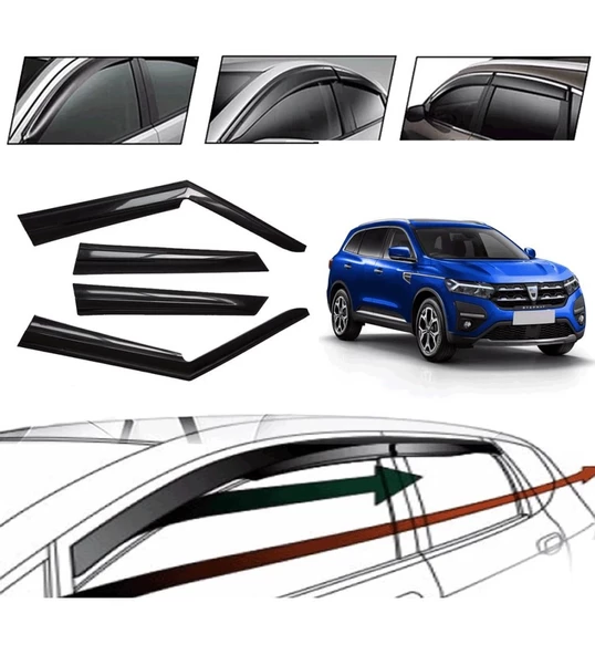 Dacıa Duster 2019 Cam Rüzgarlığı 4 Lü