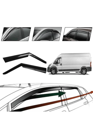 Fıat Ducato 2011 Cam Rüzgarlığı  2 Li
