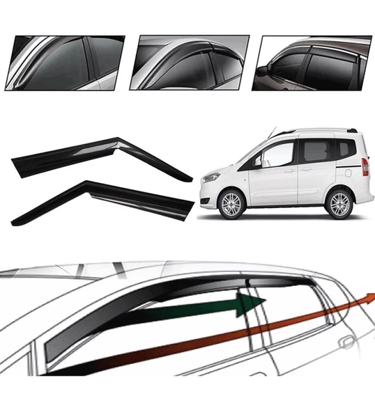 Ford Connect 2009 Cam Rüzgarlığı  2 Li
