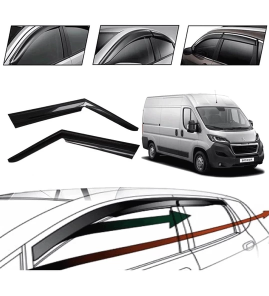 Peugeot Boxer 2021 Cam Rüzgarlığı  2 Li