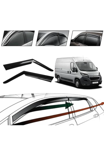Peugeot Boxer 2016 Cam Rüzgarlığı  2 Li