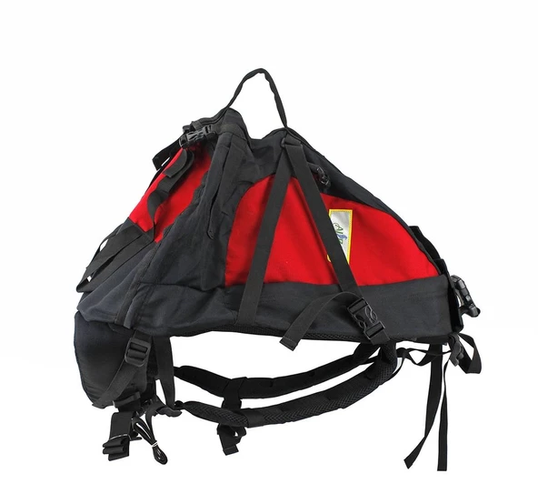 Albastar Sırt Çantası Siyah/Kırmızı - 2