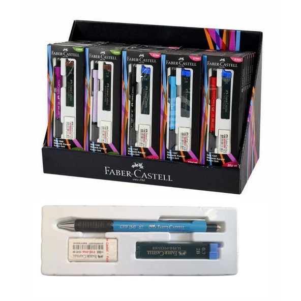 Uçlu Kalem Seti 0.7mm Versatil Kalem Faber Castell 1347 Uçlu Kalem Seti 0.7mm Versatil Kalem Seti - 3