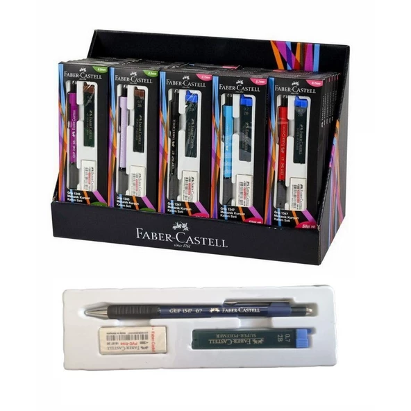 Uçlu Kalem Seti 0.7mm Versatil Kalem Faber Castell 1347 Uçlu Kalem Seti 0.7mm Versatil Kalem Seti - 2