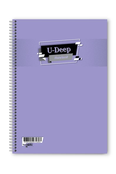 Kareli 96 Yaprak Spiralli Defter A4 Boy Plastik Kapak (1 Adet ) - 6