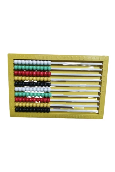 Raylı Abaküs Mishap Sayı Sayma Plastik - 3