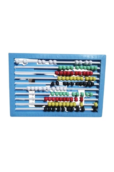 Raylı Abaküs Mishap Sayı Sayma Plastik - 5