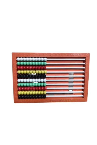 Raylı Abaküs Mishap Sayı Sayma Plastik