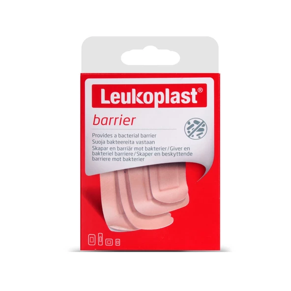 Leukoplast Barrier 22x72 mm (12 ad.), 22x38 mm (8 ad.), 38x63 mm (6 ad.), 38x38 mm (4 ad.)Y.B - 2
