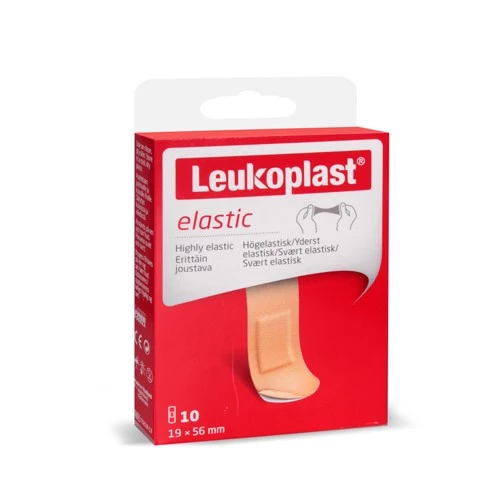 Leukoplast Elastic 19x56 mm 10 Adet Yara Bandı