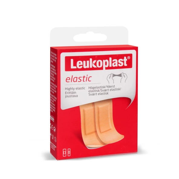 Leukoplast Elastic 19 cmx72 mm (8 ad.), 25x72 mm (12 ad.) Yara Banadı 20 Ad. - 3