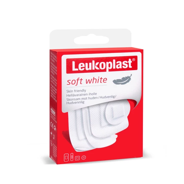 Leukoplast Soft White 19x72mm (12 ad.), 6x22mm (6 ad.), 38x72mm(8 ad.), 38x38 mm(4 ad.) Yara Bandı - 3
