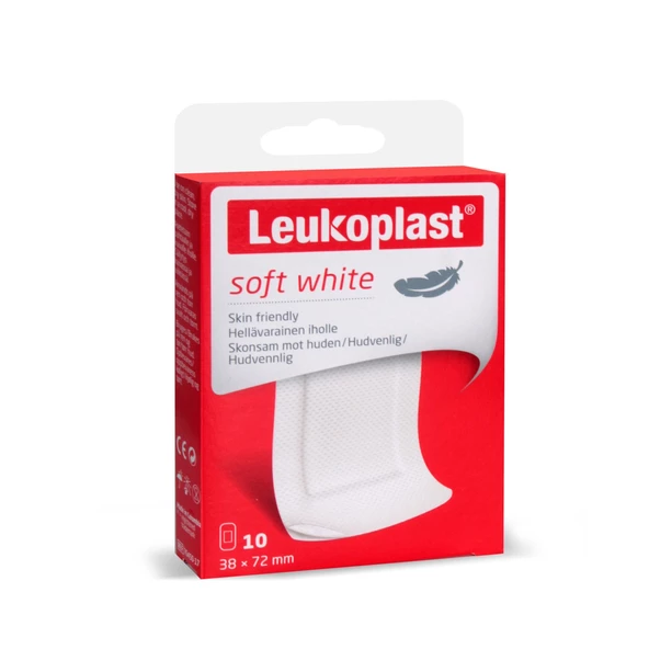 Leukoplast Soft White 38x72 mm 10 Adet Yara Bandı - 3