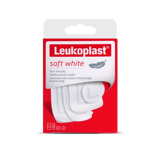 Leukoplast Soft White 19x72mm (12 ad.), 6x22mm (6 ad.), 38x72mm(8 ad.), 38x38 mm(4 ad.) Yara Bandı - 2