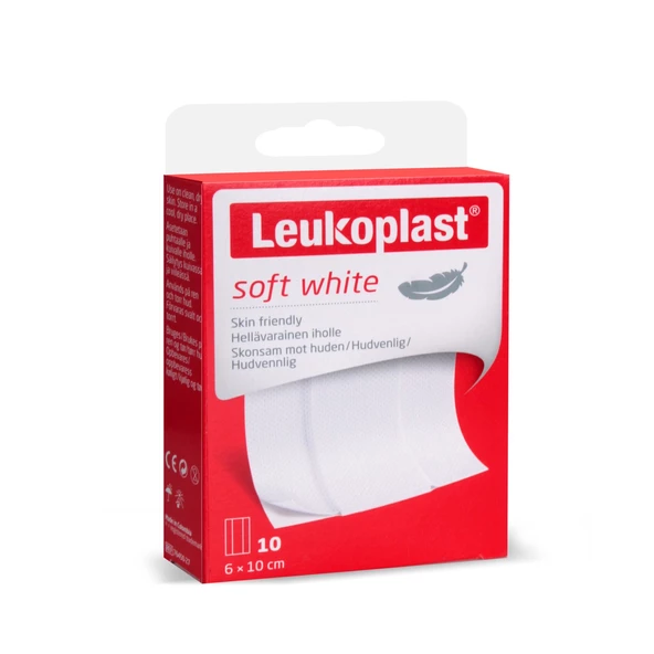 Leukoplast Soft White 6x10 cm 10 Adet Yara Bandı - 3