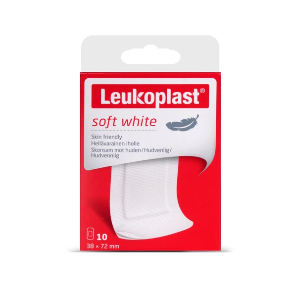 Leukoplast Soft White 38x72 mm 10 Adet Yara Bandı - 2