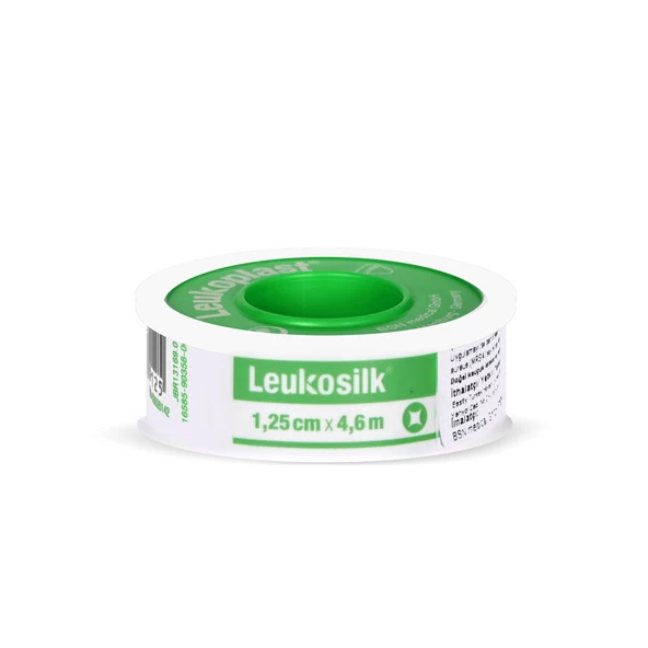 Leukosilk Flaster 1.25 cmx4.6 m Yara Bandı - 2