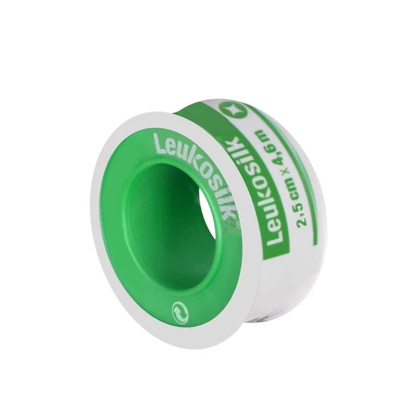 Leukosilk Flaster 2.5 cmx4.6 m Yara Bandı - 4