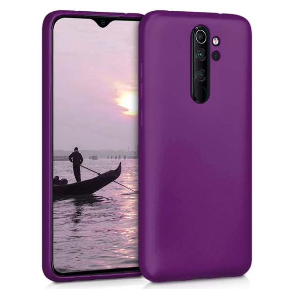 Xiaomi Redmi Note 8 Pro Kılıf Velvet İçi Kadife Lansman Silikon - 12