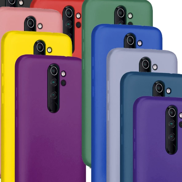 Xiaomi Redmi Note 8 Pro Kılıf Velvet İçi Kadife Lansman Silikon