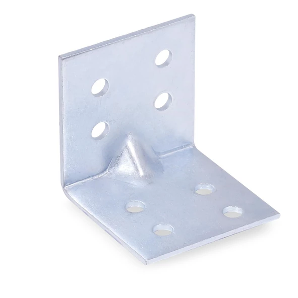 Mobilya Eşya Dolap Deprem Sabitleyici Köşebent Bağlantı Aparatı L Demiri Gönye 40x40x40 Mm (5 ADET) - 4