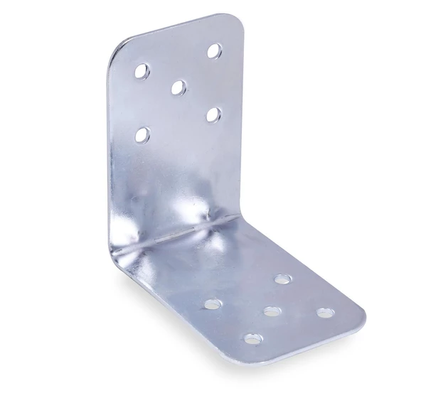 Mobilya Eşya Dolap Deprem Sabitleyici Köşebent Bağlantı Aparatı L Demiri Gönye 90x90x60 Mm (5 ADET) - 4