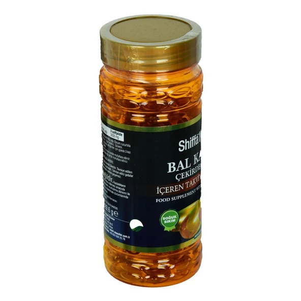 Shiffa Home Bal Kabağı Çekirdeği Yağı Softgel 1000Mg 100 Kapsülü - 3
