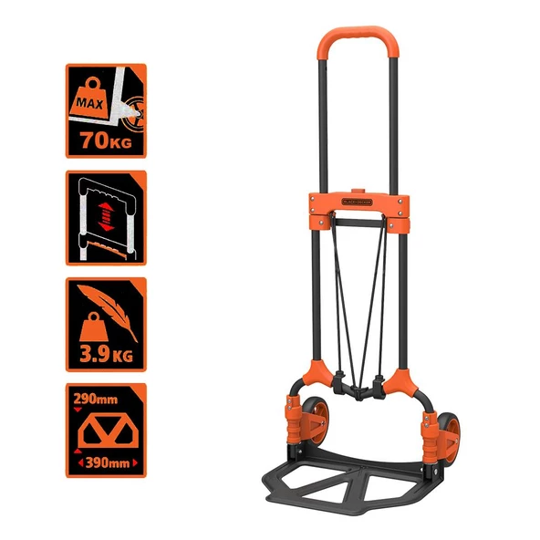 BLACK+DECKER BH200 65Kg Katlanır El Arabası - 2