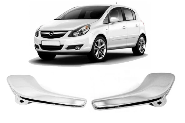 Opel Corsa D İç Açma Kolu Krom 136044-136045