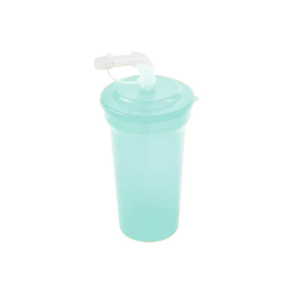 Hometarz Pipetli Bardak Okul Ofis Masa Üstü Plastik Suluk 400 Ml - 6